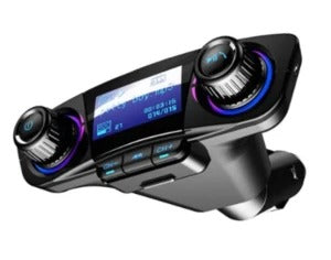 Bluetooth Car MP3 Player with FM Transmitter & RGB Lights