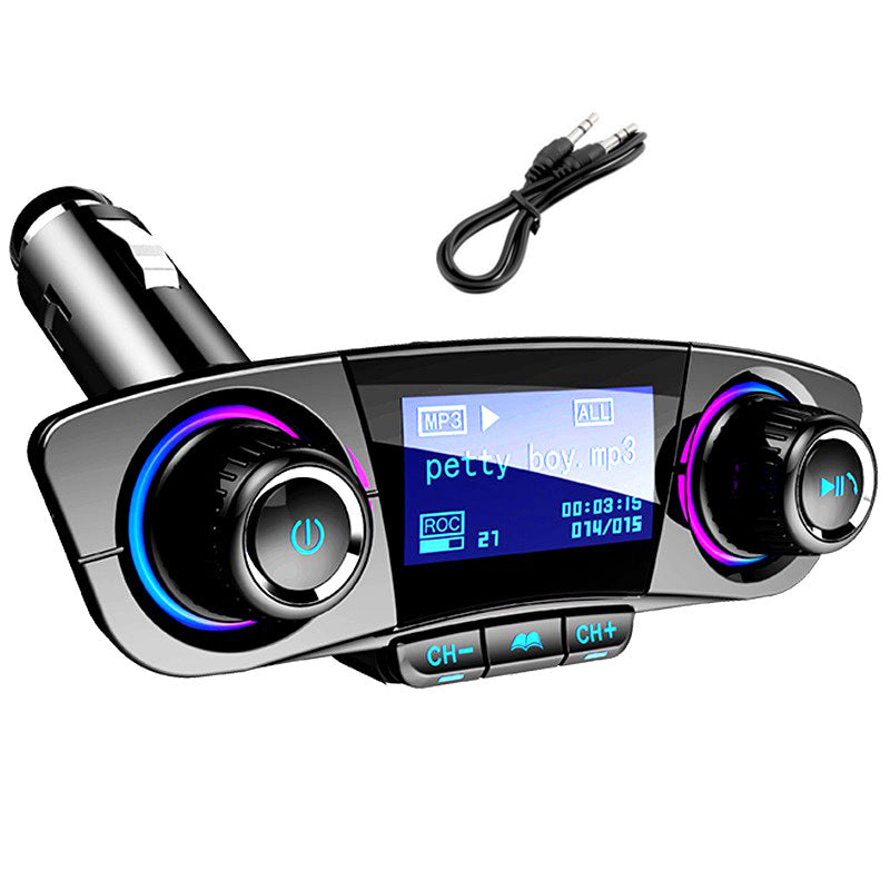 Bluetooth Car MP3 Player with FM Transmitter & RGB Lights